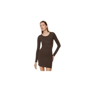 Babaton Dress Women Small Brown Contour NWOT